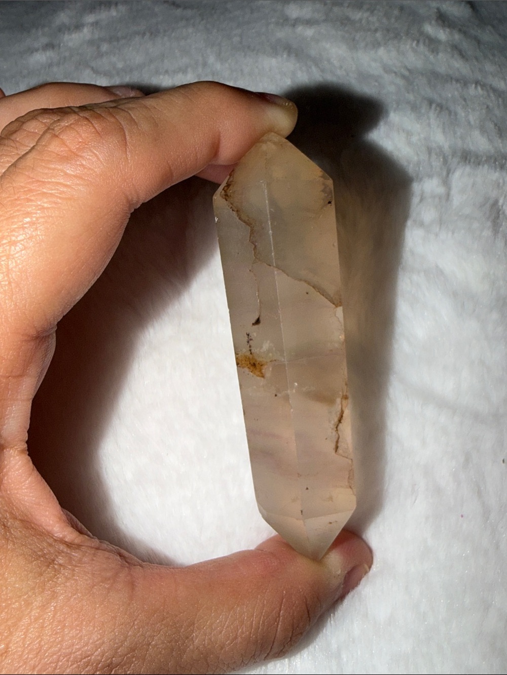 Smokey Quartz Double Terminated Point Natural Crystal
